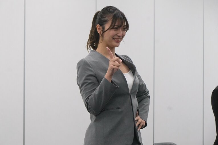 後藤智香のデビュー当時　©Norihiro Hashimoto