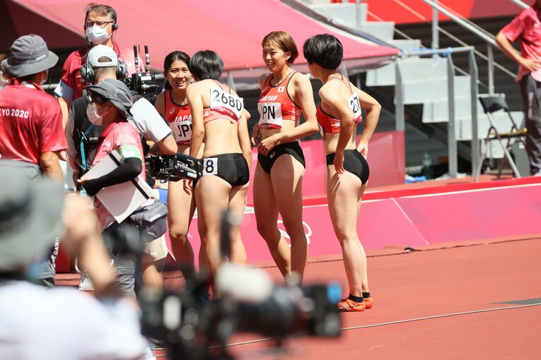 女子陸上選手が被害にあうこともあった　©Kaoru Watanabe／JMPA