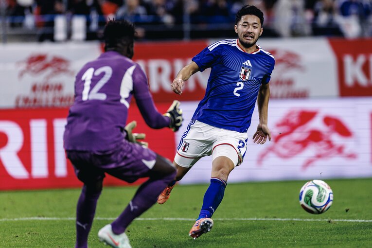 【日本サッカー名選手レア写真集】菅原由勢（画像は右に続きます）　©Kiichi Matsumoto