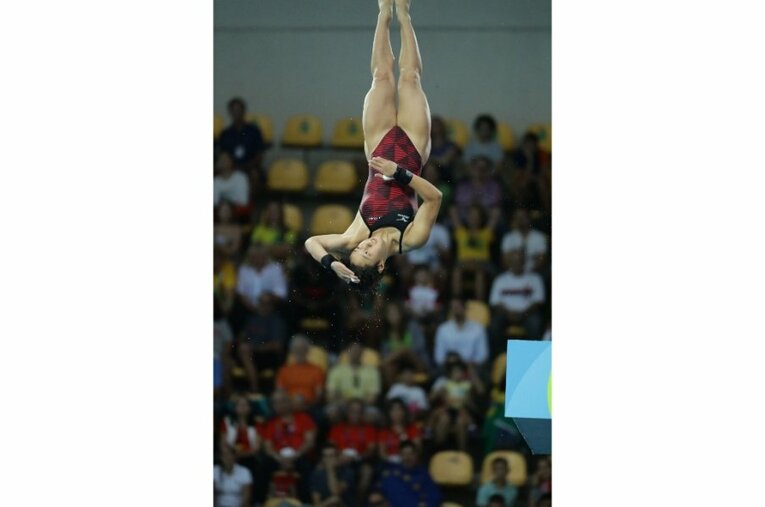 リオ五輪の板橋美波©Naoki Ogura/JMPA