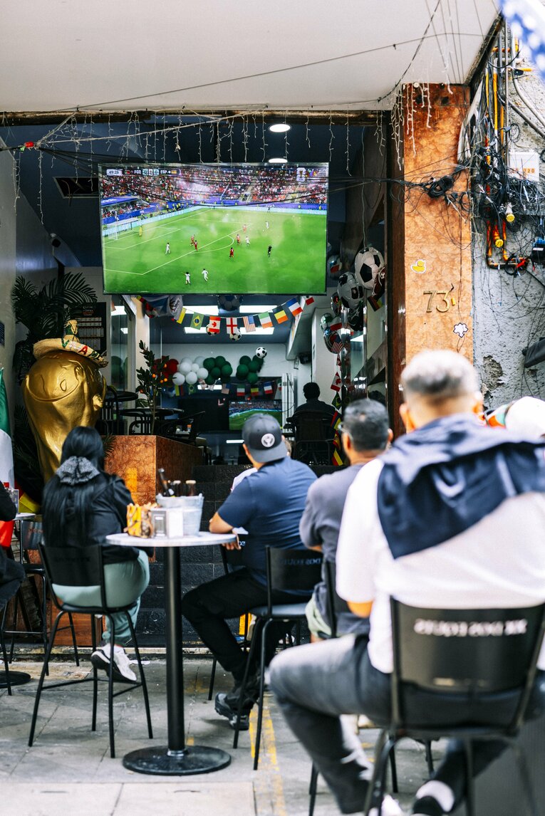 W杯開催地メキシコシティの様子（写真は右に続きます）©Kiichi Matsumoto/JMPA