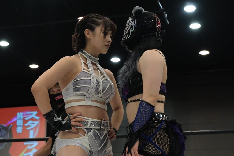 8月29日のスターライト・キッド戦　©Norihiro Hashimoto