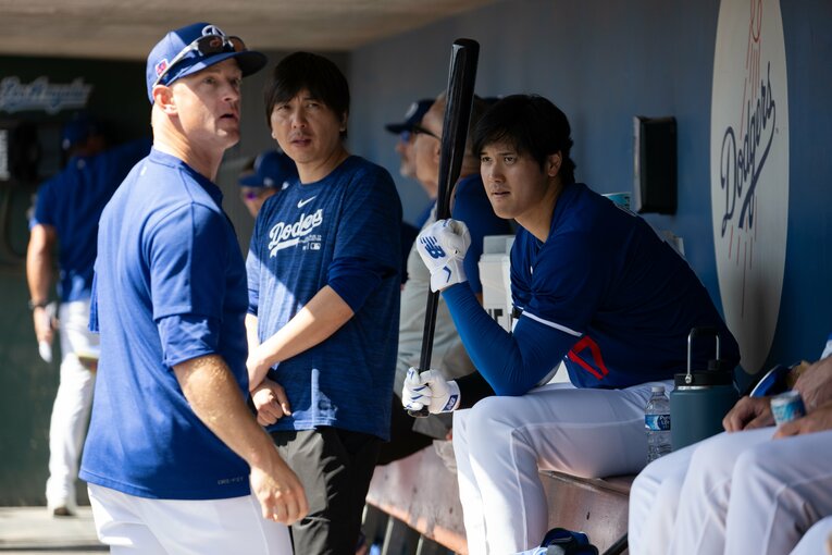 2024年春のドジャースキャンプで…　©Nanae Suzuki