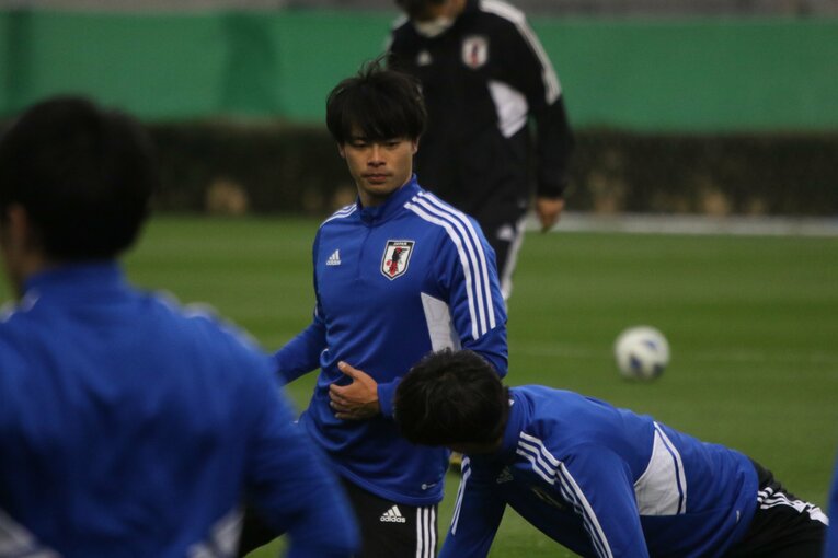 日本代表練習風景　©︎Takahito Ando