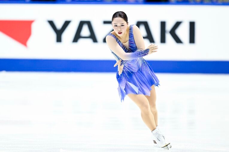 史上12人目のトリプルアクセル成功者であり、北京五輪でも決めた樋口新葉　©Asami Enomoto