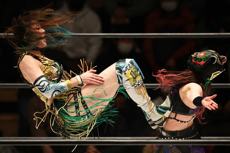 12月25日（昼）のスターダム。上谷沙弥とスターライト・キッド