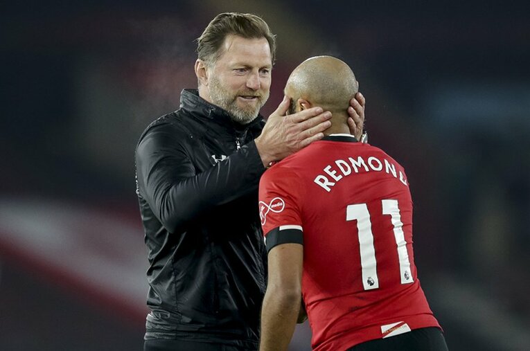 今季プレミアで好調を保っているサウサンプトン。ハーゼンヒュットル監督の思い描く図を選手たちが体現している ／ photograph by Getty Images