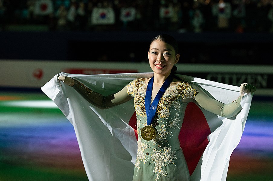 「恩返しするには、成績しかない」紀平梨花、勝負への執着心と判断力。<Number Web> photograph by Asami Enomoto