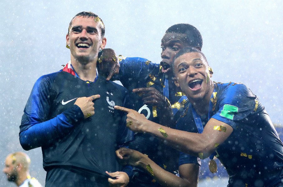 W杯優勝は20年ぶり2度目の偉業!個が組織の中で輝いた若きフランス。<Number Web> photograph by Getty Images