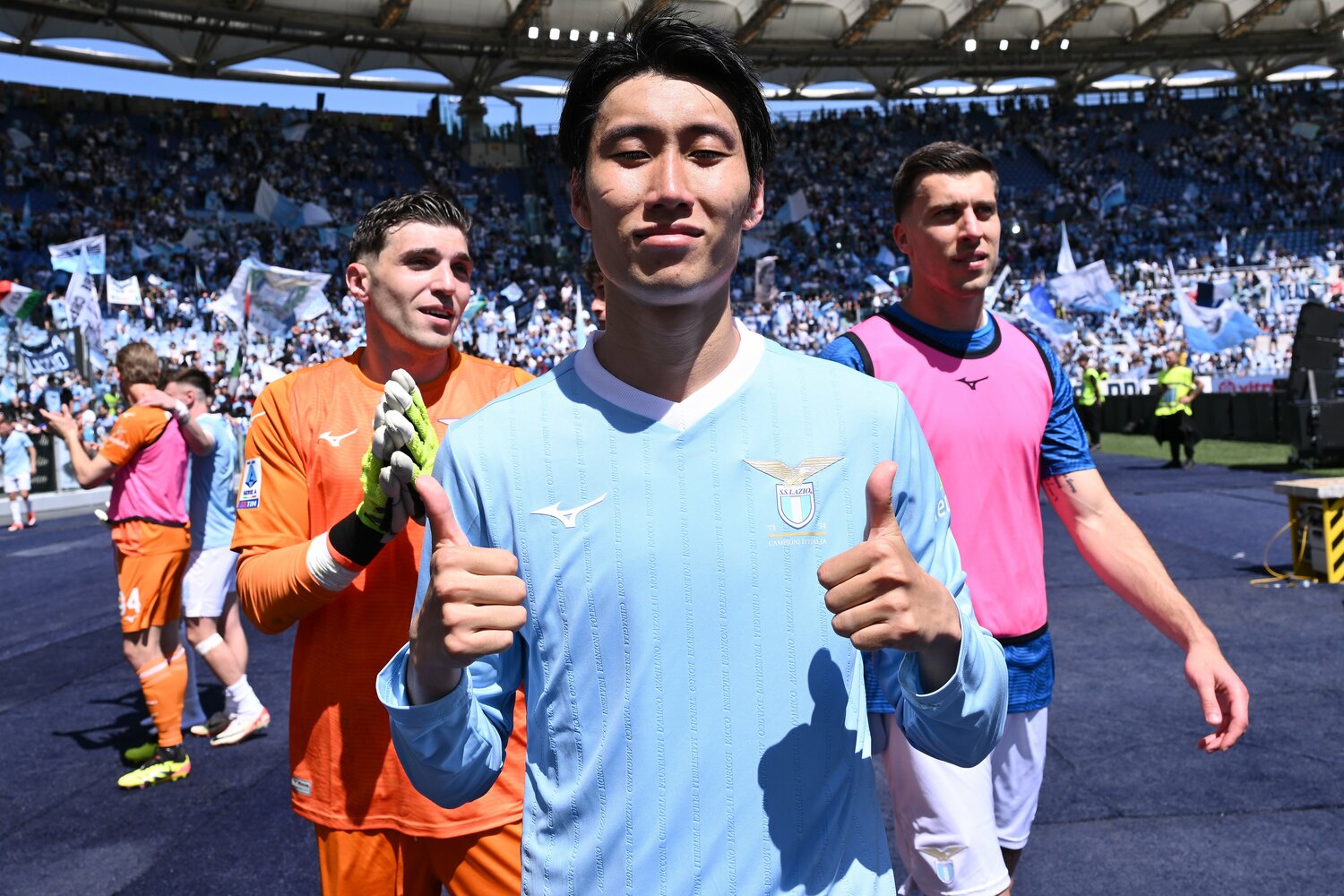 アジア杯では代表メンバーから外れた鎌田大地。トゥドール監督就任後、ラツィオで輝きを取り戻した　©Getty Images