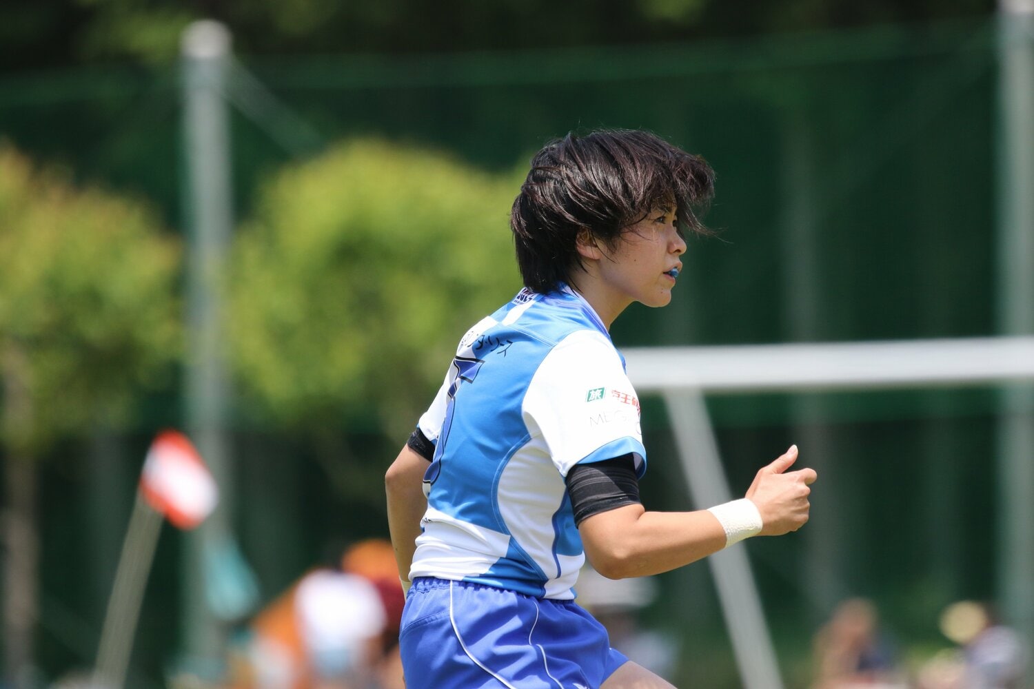 アルテミ・スターズに入団した頃の青木さん　©Nobuhiko Otomo