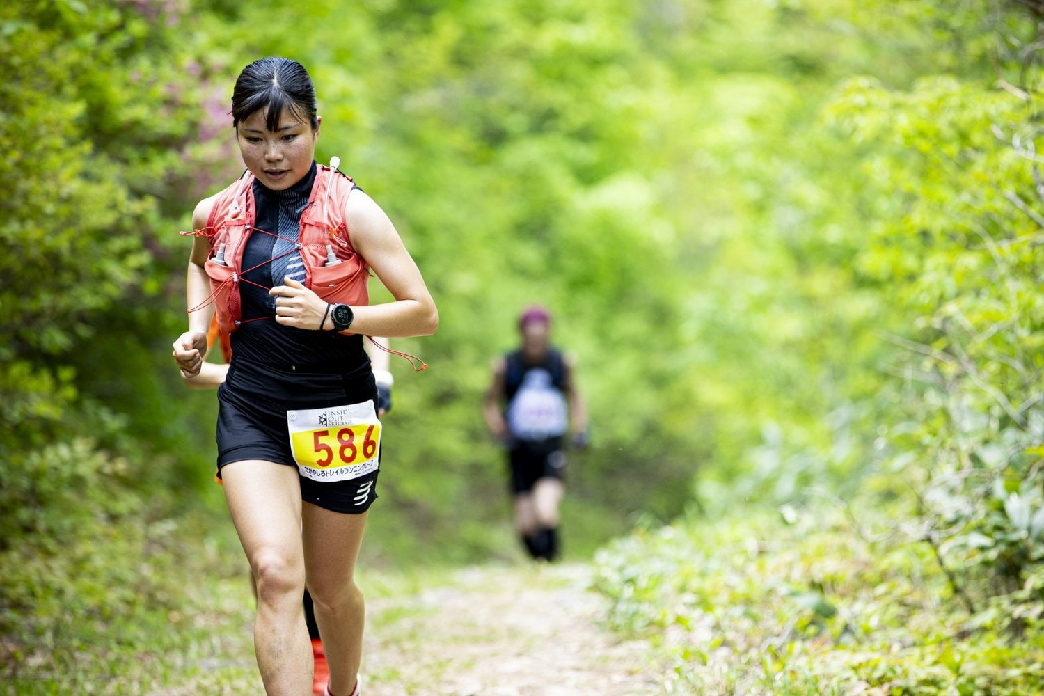2017年秋にトレイルランに出合った秋山。今年11月の『トレイルランニング世界選手権2021』の日本代表選手にも選ばれている ©Sho Fujimaki