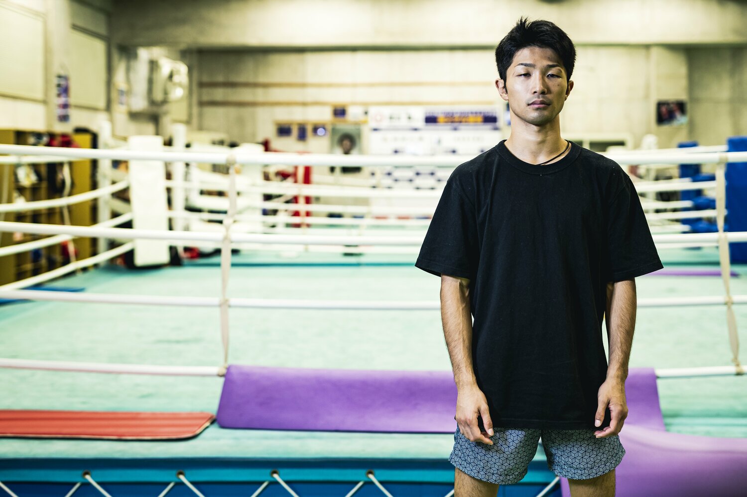 田中兄弟の兄・亮明。高校時代に井上と4度対戦した　©Kiichi Matsumoto