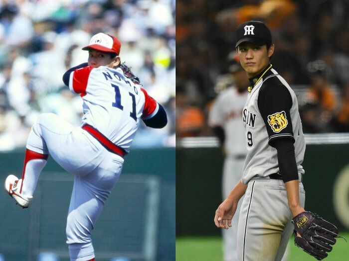 1994年「野茂英雄の191球」と2016年「藤浪晋太郎の161球」は見せしめか期待の表れか…その共通点と相違点「野茂は投げろといったら投げるんよ」＜Number Web＞ photograph by Naoya Sanuki(L)/Hideki Sugiyama(R)