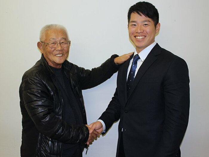79歳名将も驚いた梅林優貴の急成長。ストイックな4年間経て日本ハムへ。＜Number Web＞ photograph by Yu Takagi
