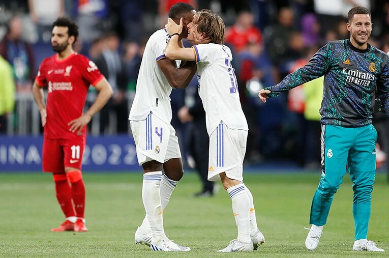 14度目のCL制覇を成し遂げたレアル・マドリー。若い力とベテランが高次元で融合している ／ photograph by Mutsu Kawamori