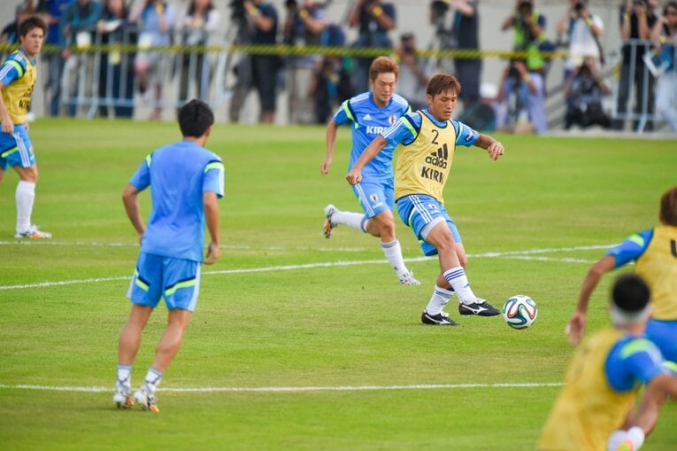 青山敏弘（2014年ブラジルW杯）　©︎JMPA
