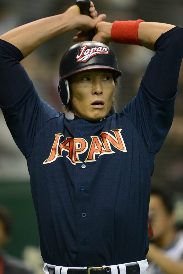 2013年、第3回WBC出場時の糸井　(C)Naoya Sanuki