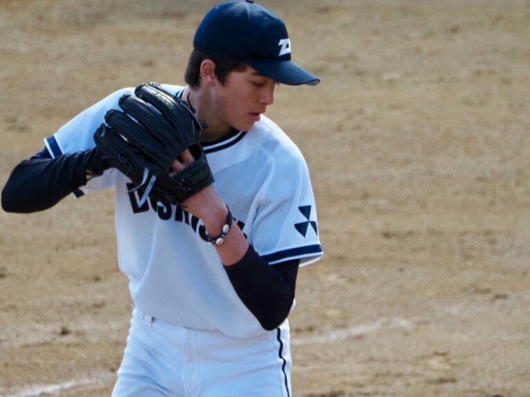 プレー中のレイモンド　※本人提供