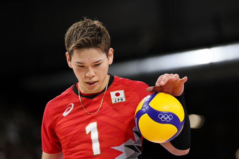 西田有志（パリ五輪 ドイツ戦）©︎Kaoru Watanabe/JMPA