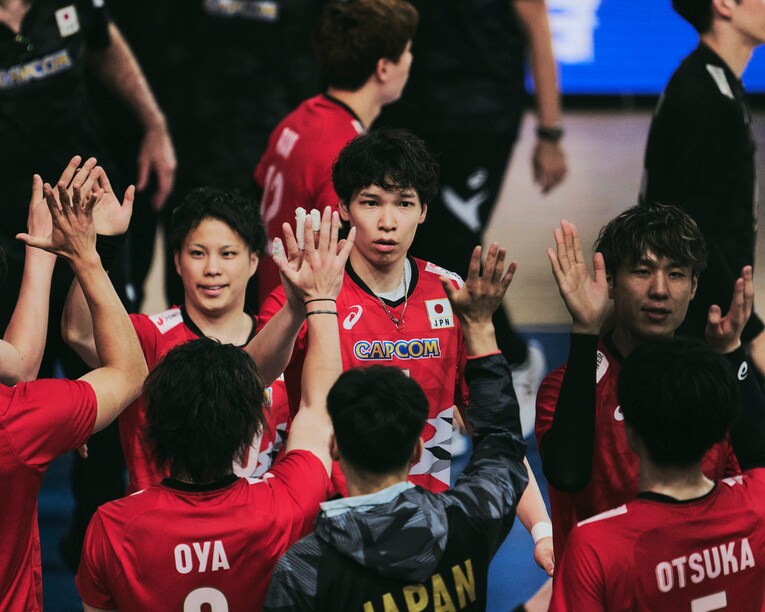 山内晶大（VNLポーランド戦）　©︎Yuki Suenaga