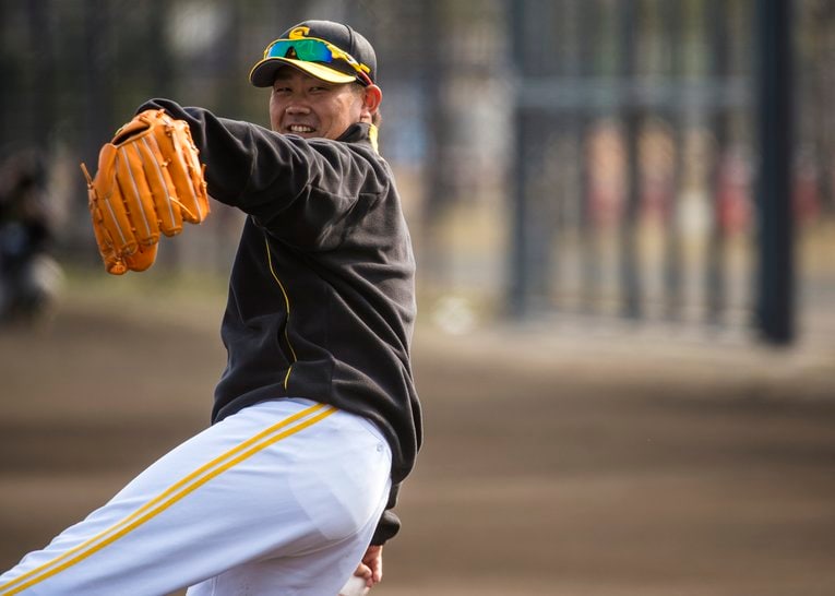 ソフトバンク在籍時代（2015年撮影）　©Takuya Sugiyama