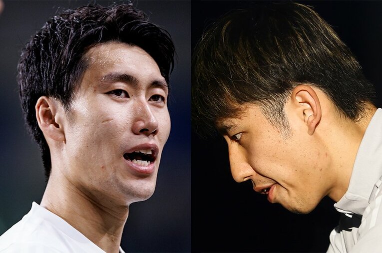 鎌田大地と伊藤洋輝。ドイツで存在感を増した2人の選手が、日本代表で新たな化学反応を起こすか ／ photograph by Kiichi Matsumoto/JFA