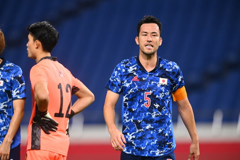 吉田麻也（2021年東京五輪）©︎JMPA