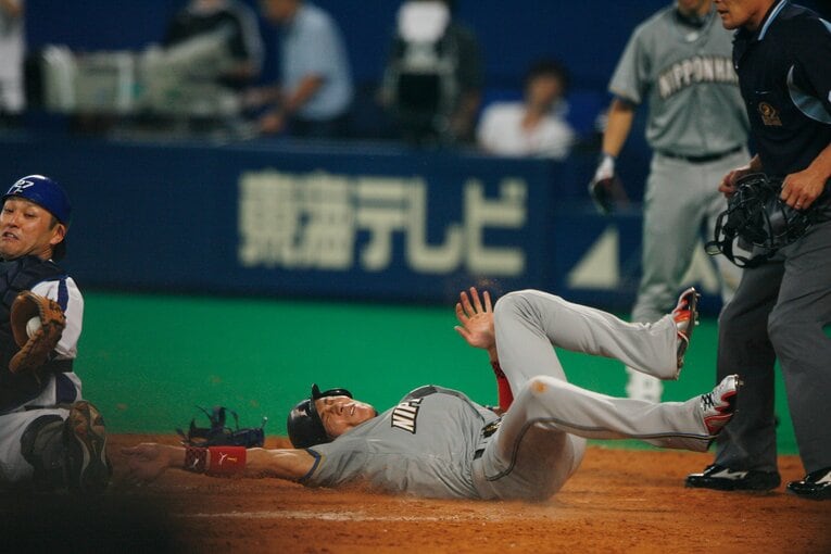 現役ラストイヤーとなった2006年の日本シリーズ　©︎Naoya Sanuki