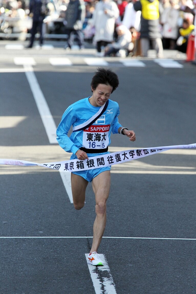 2011年に東海大の5区を走った早川 ©Shigeki Yamamoto