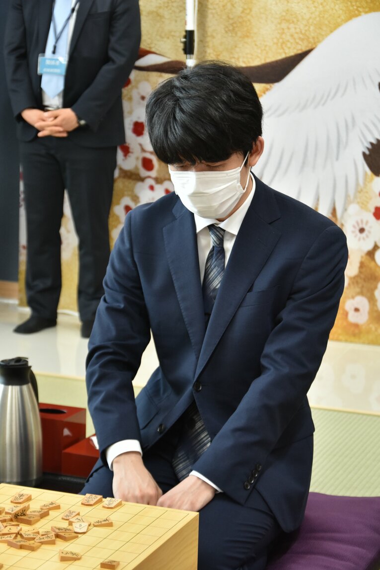 棋聖戦第1局©日本将棋連盟