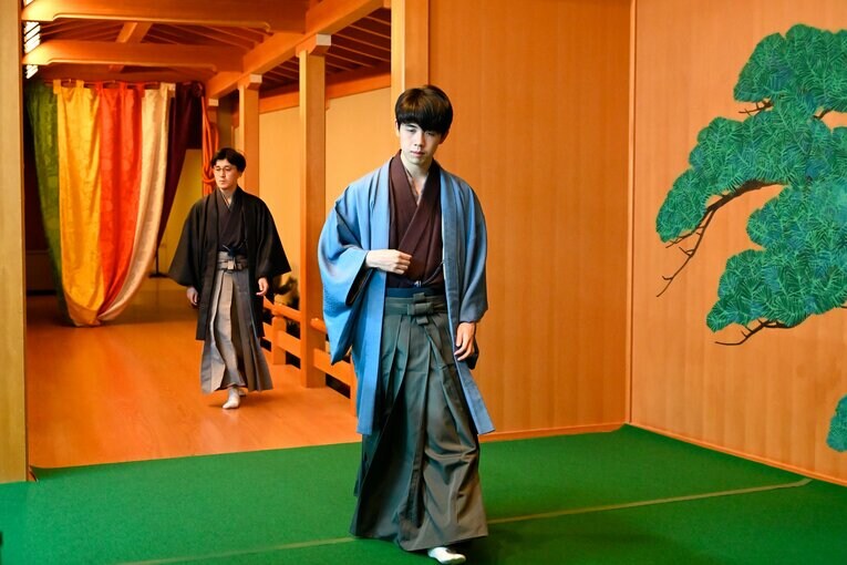 2人のタイトル戦初対局となった竜王戦第1局　©Keiji Ishikawa