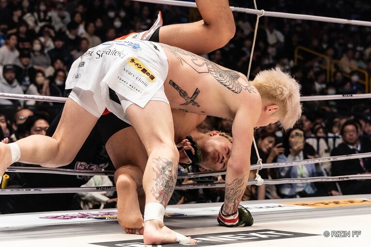 『RIZIN45.』平本蓮vs.YA-MAN　©RIZIN FF
