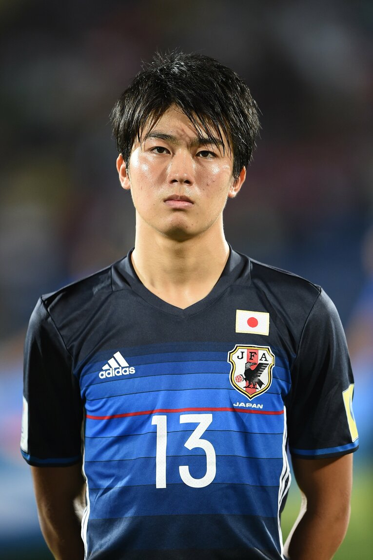 【中村敬斗レア写真集】2017年、当時17歳の中村敬斗。U-17W杯に出場した（画像は右に続きます）　©Getty Images