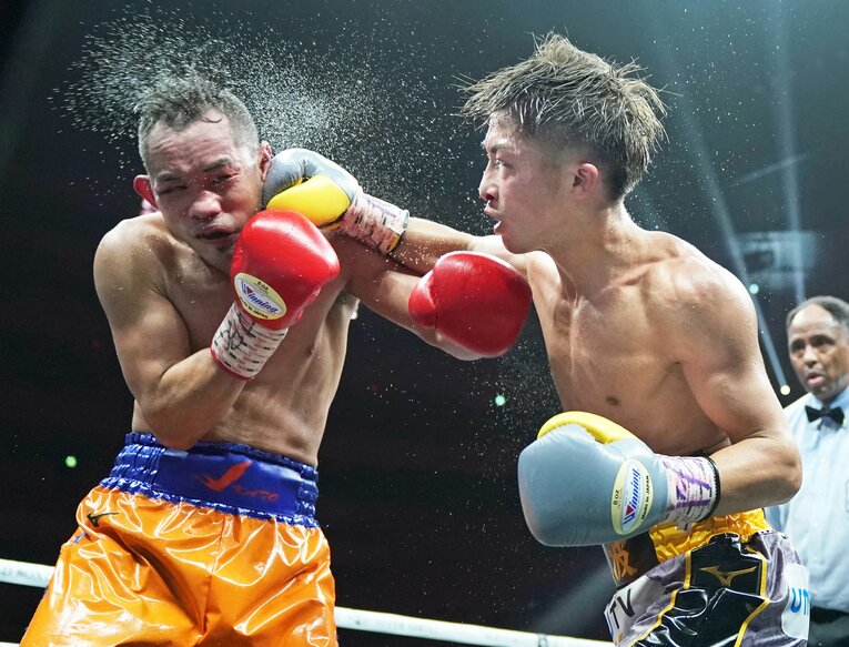 2019年11月7日、ノニト・ドネアとのWBSSバンタム級決勝（1枚目／全4枚）©Naoki Fukuda