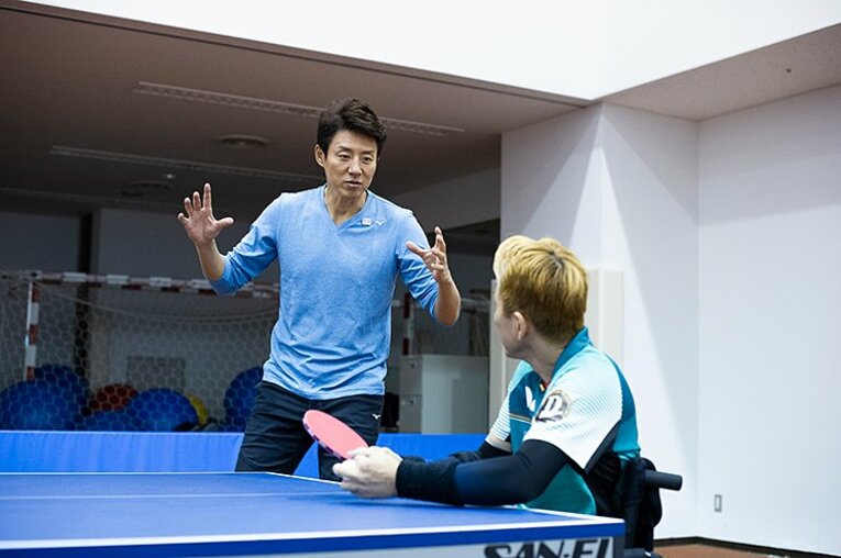 松岡修造が訊く! パラ卓球・吉田信一、崖っぷちだらけの上京物語。(2)