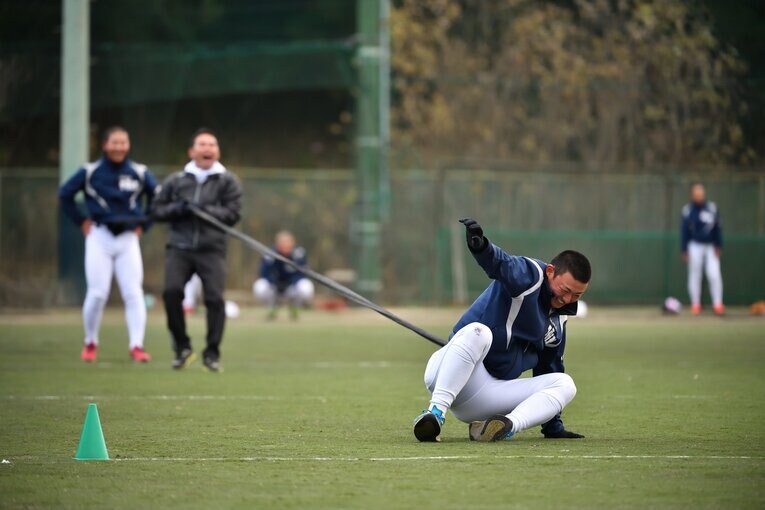 大阪桐蔭練習の様子　©Hideki Sugiyama