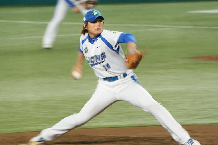 17年前、西武時代の涌井秀章　©Tabun Matsuzono