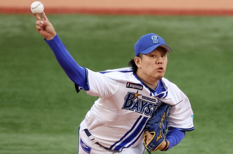 今季、中継ぎとしてビハインドの場面で好投を続け、30試合登板、防御率1.57の成績を残している上茶谷。“縁の下の力持ち”にじっくり話を聞いた ／ photograph by JIJI PRESS