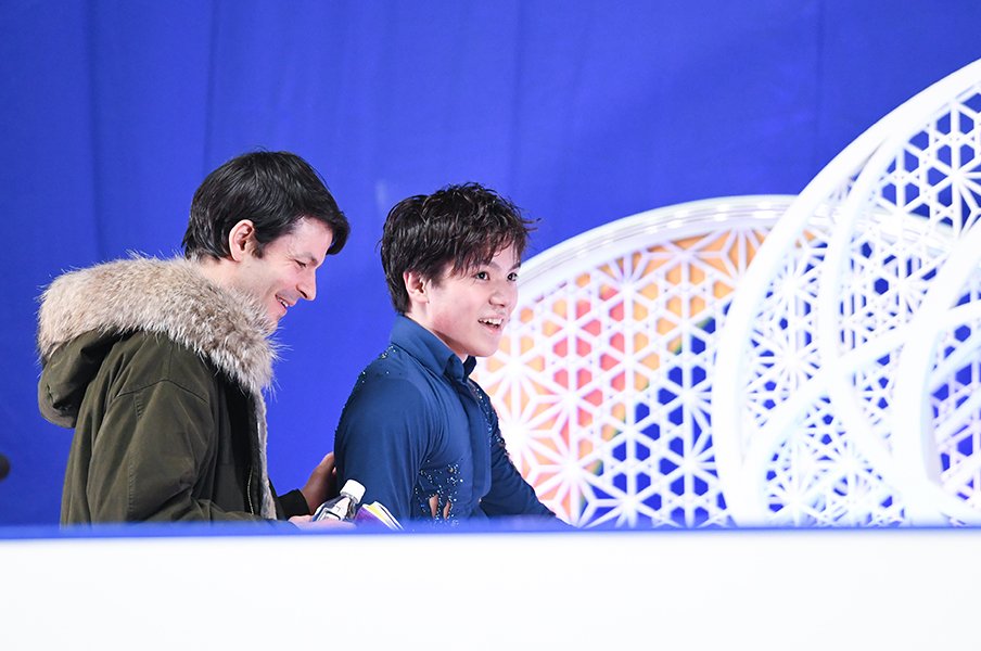 ISUのオンラインレッスンで宇野昌磨らと一緒に鍛え、楽しむ!<Number Web> photograph by Asami Enomoto