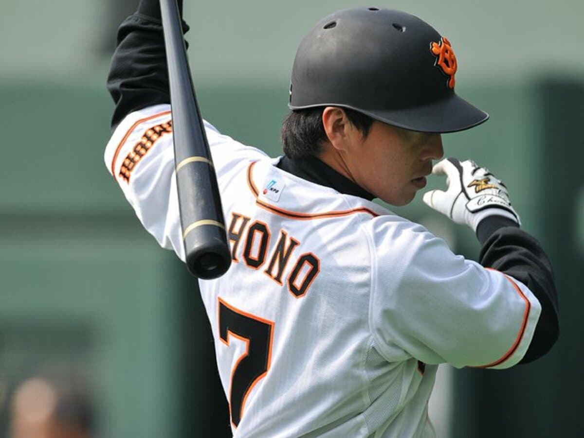 長野久義実打バット