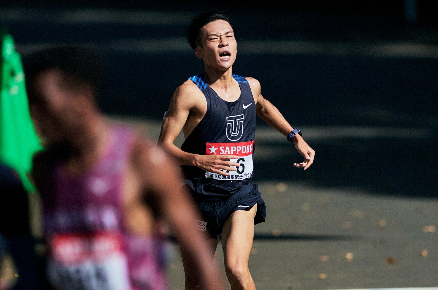 日本人1位となる全体4位でフィニッシュした宮崎　©︎Yuki Suenaga