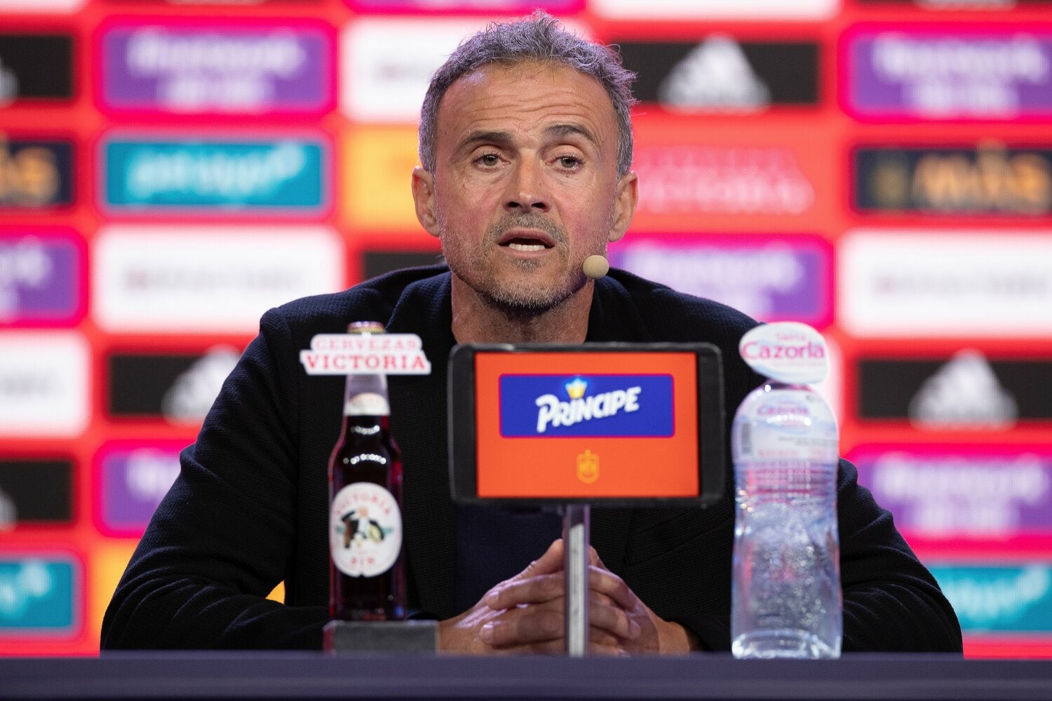 スペイン代表を率いるルイス・エンリケ　©Getty Images