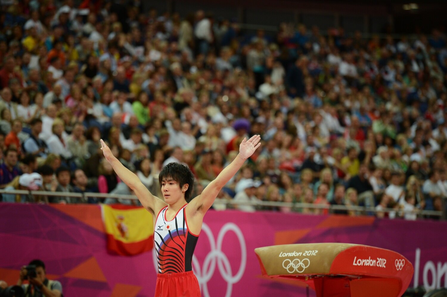 福尾がケガで断念したロンドン五輪の代表は、皮肉なことに同じ順大の1年生だった加藤凌平が選ばれた　©JMPA