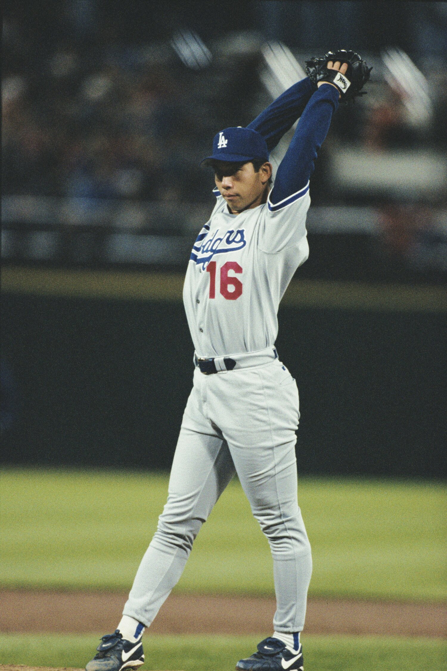 1995年、近鉄の投手だった野茂英雄がメジャー挑戦。ドジャースで旋風を巻き起こした ©Koji Asakura