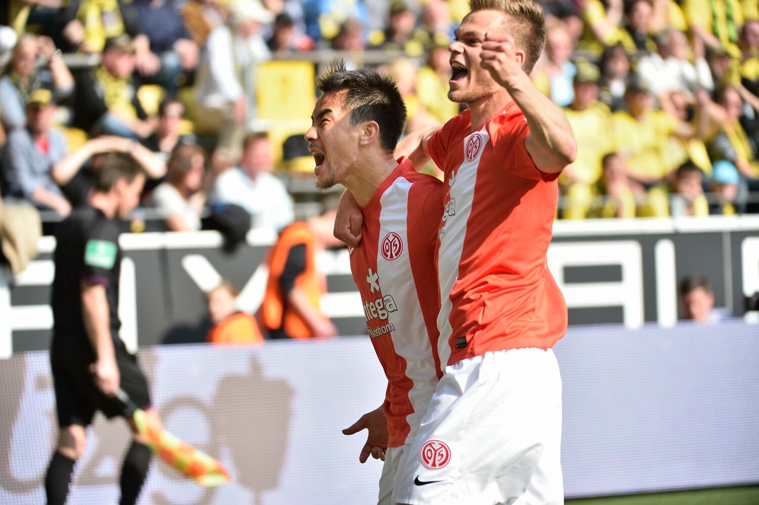 マインツ時代の岡崎　©Takuya Sugiyama