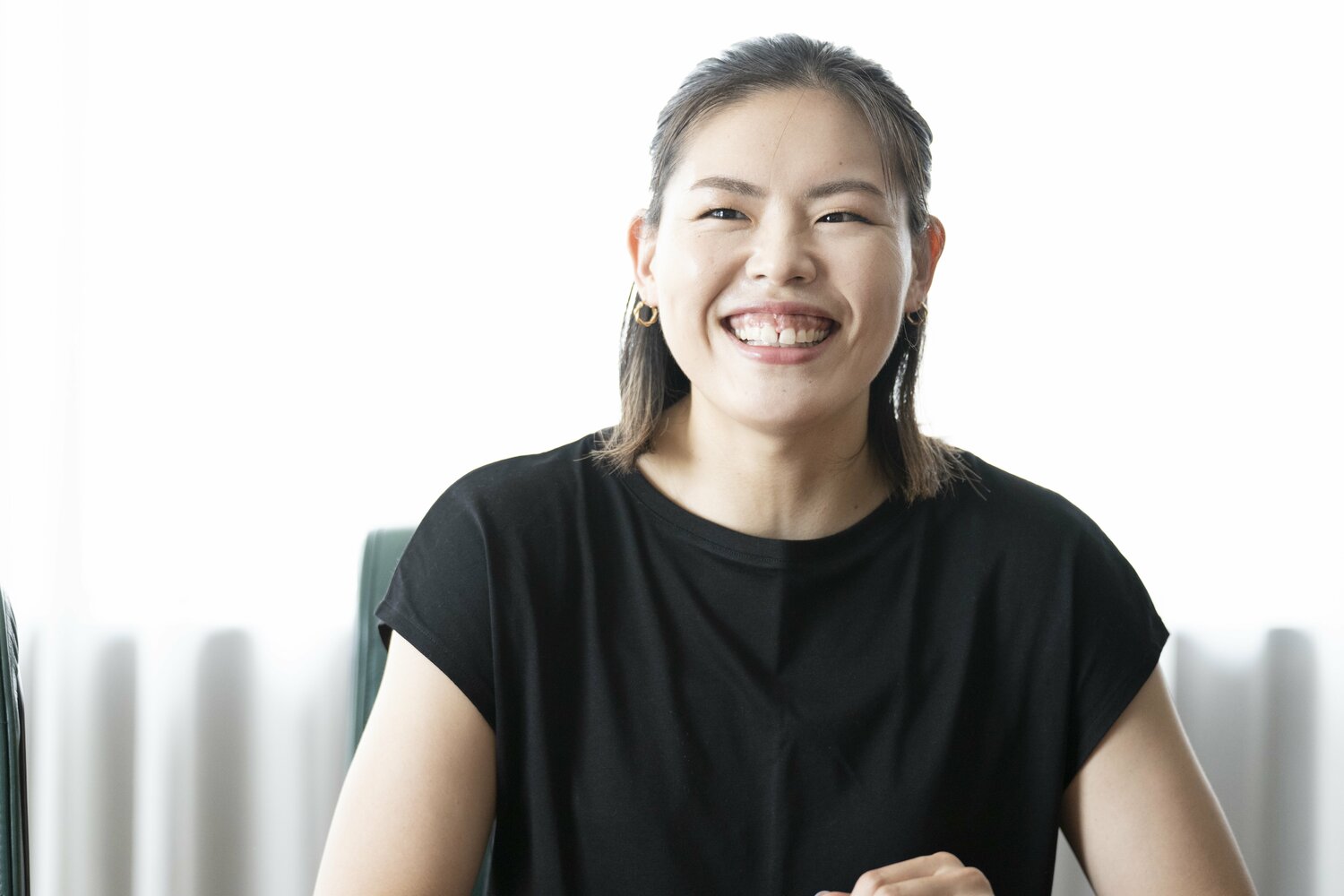 自身のルーツについて明かしたバレーボール女子日本代表の島村春世(2026年4月撮影)©︎Keiji Ishikawa