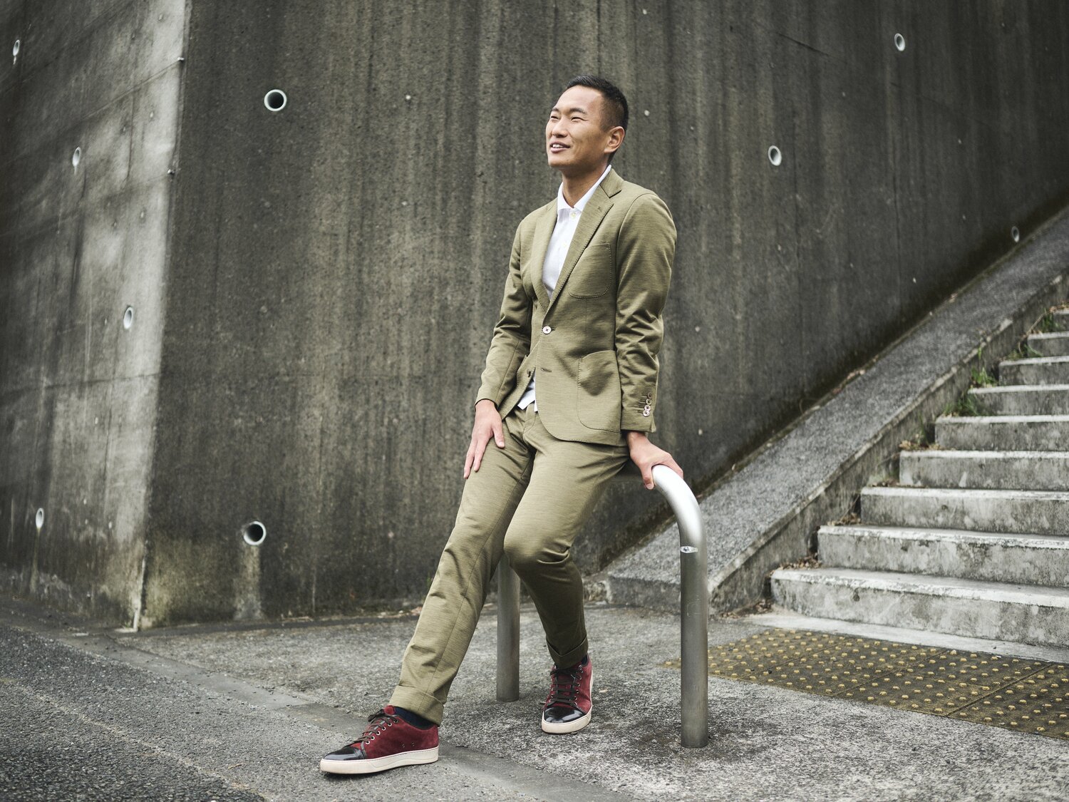 力みのない表情で「失敗も多かった」と冷静にプロキャリアを振り返る　©Yuki Suenaga