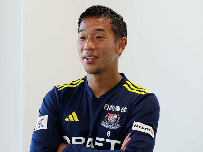 横浜F・マリノス史上最長のキャプテン・喜田拓也が激白！ J2降格の危機にどう立ち向かうのか「みんなで乗り越えたときに本当の絆が生まれる」＜Number Web＞ photograph by Shigeki Yamamoto