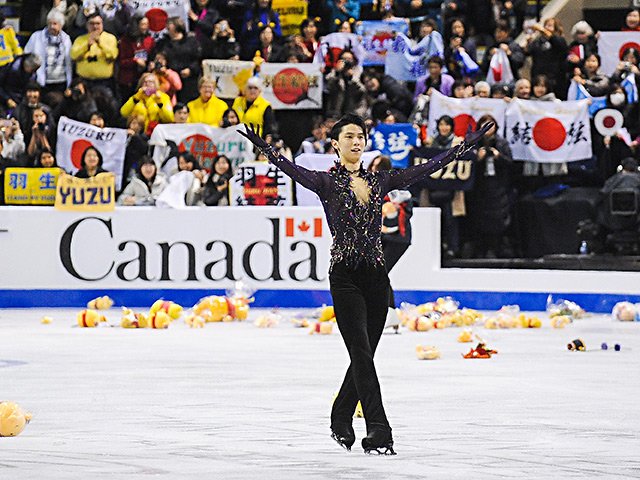羽生結弦　2019.10.28 スケートカナダ　新聞 まるで神業」スケートカナダ圧勝。羽生結弦自身は「まだ完成度30